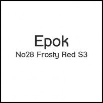Epok No 28 Frosty Red S3