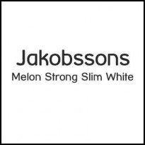 Jakobssons No3 Rød Melon Sterk Slim