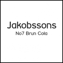 Jakobssons No7 Brun Cola Slim