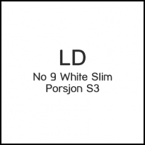 LD No9 White Slim Porsjon S3