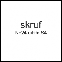 Skruf No24 White S4