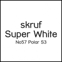 Skruf Super White No57 Polar S3