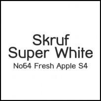 Skruf Super White No64 Fresh Apple S4