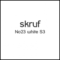 Skruf No23 White S3