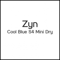 Zyn All White Cool Blue S4 Mini Dry