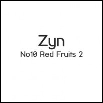 Zyn No10 Red Fruits 2