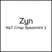 Zyn No7 Crisp Spearmint 2