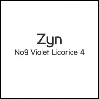 Zyn No9 Violet Licorice 4