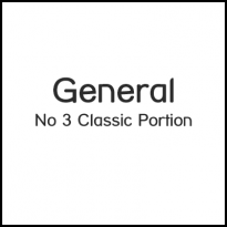 General No 3 Classic Portion