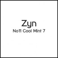 Zyn No11 Cool Frost 7